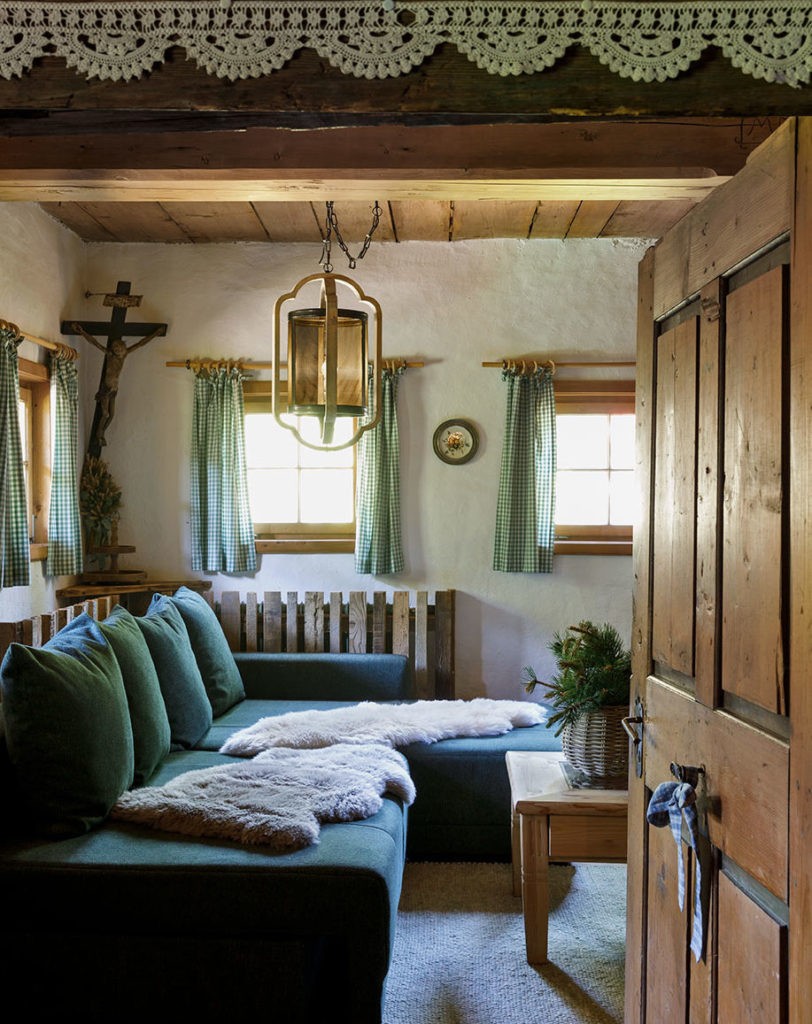 Gemütliche Stube im alten Bauernhaus