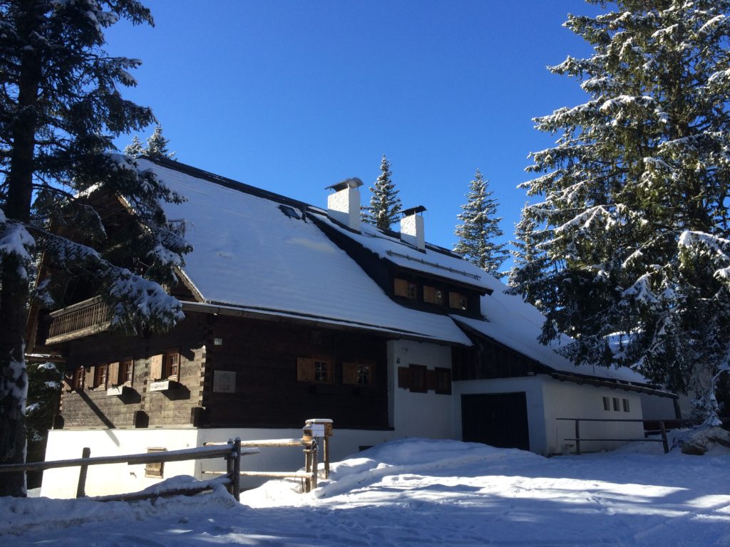Lachtal Lodge in winter